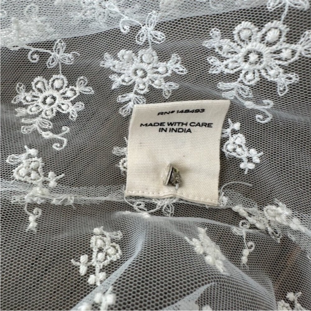 Doen Adalise Sea Salt White Lace Sheer
Maxi Dress XS NWT - Picture 8 of 9